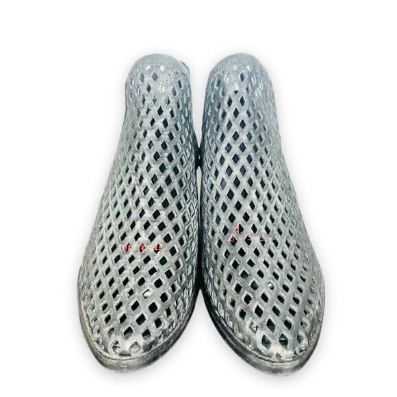 Musse & Cloud Network Perf Ankle Bootie Distressed Black Women's 7 - Picture 3 of 11